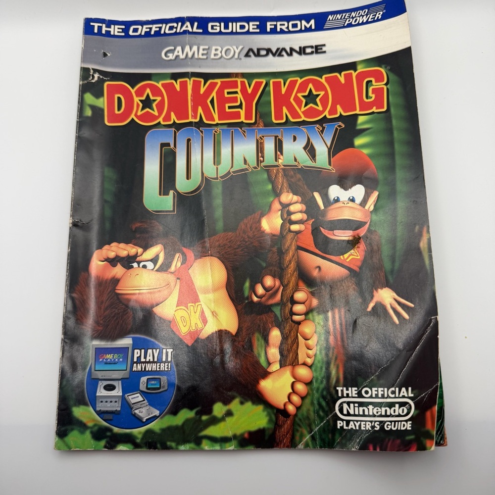 Nintendo Official Guide Book Donkey Kong Game Boy Advance Country Player Guide
